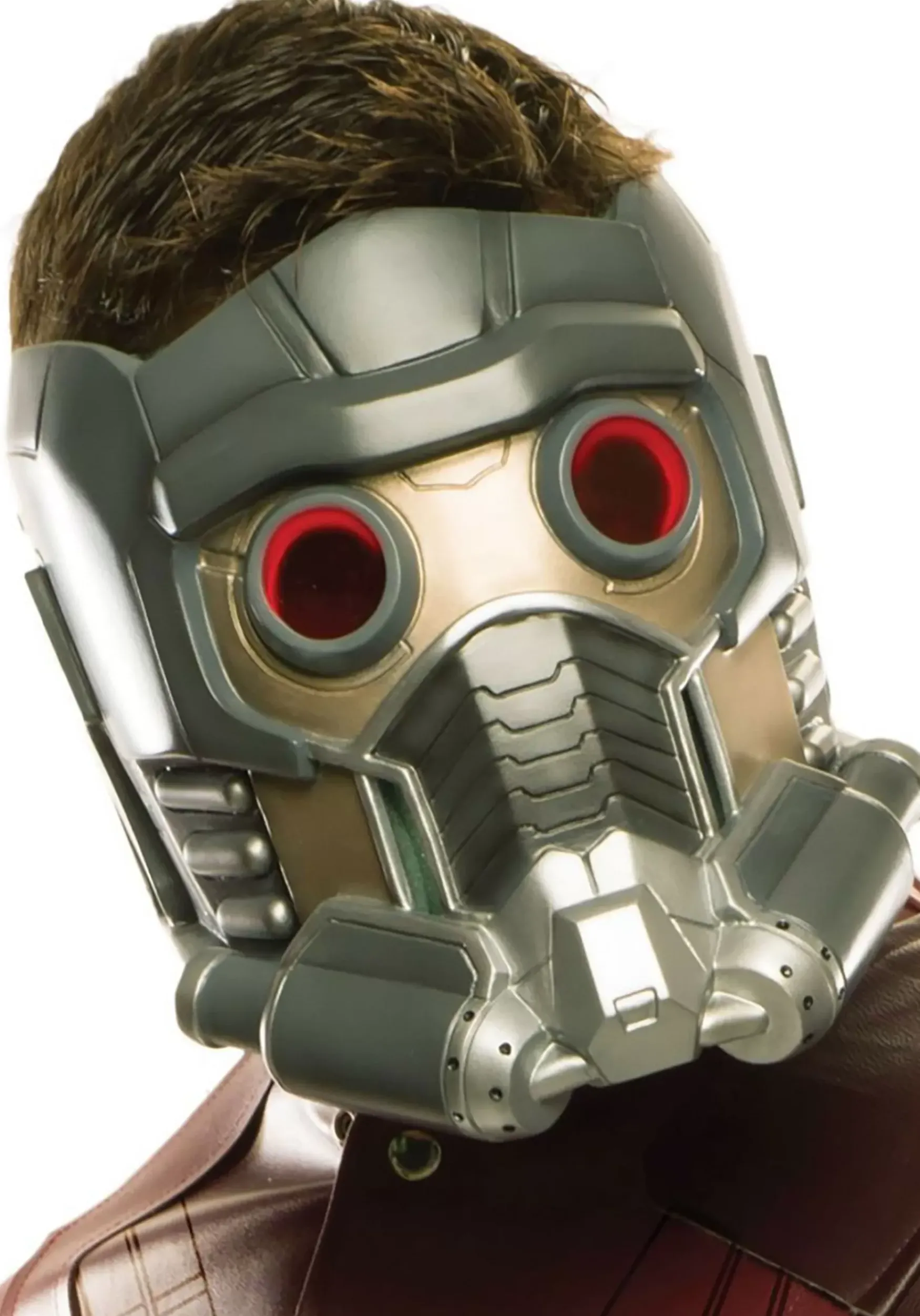 Online Rubies Costume Adult Avengers Endgame Star Lord Deluxe 1/2 Mask Superhero Costumes