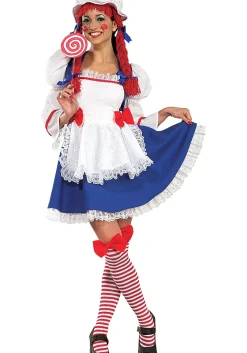 Shop Rubies Costume Adult Cheerful Rag Doll Costume Storybook & Fairytale Costumes