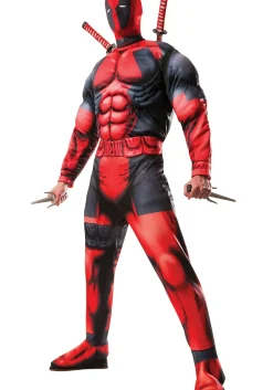 New Rubies Costume Adult Deadpool Costume Superhero Costumes