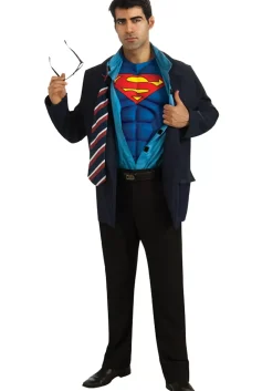 Discount Rubies Costume Adult Superman Clark Kent Costume Superhero Costumes