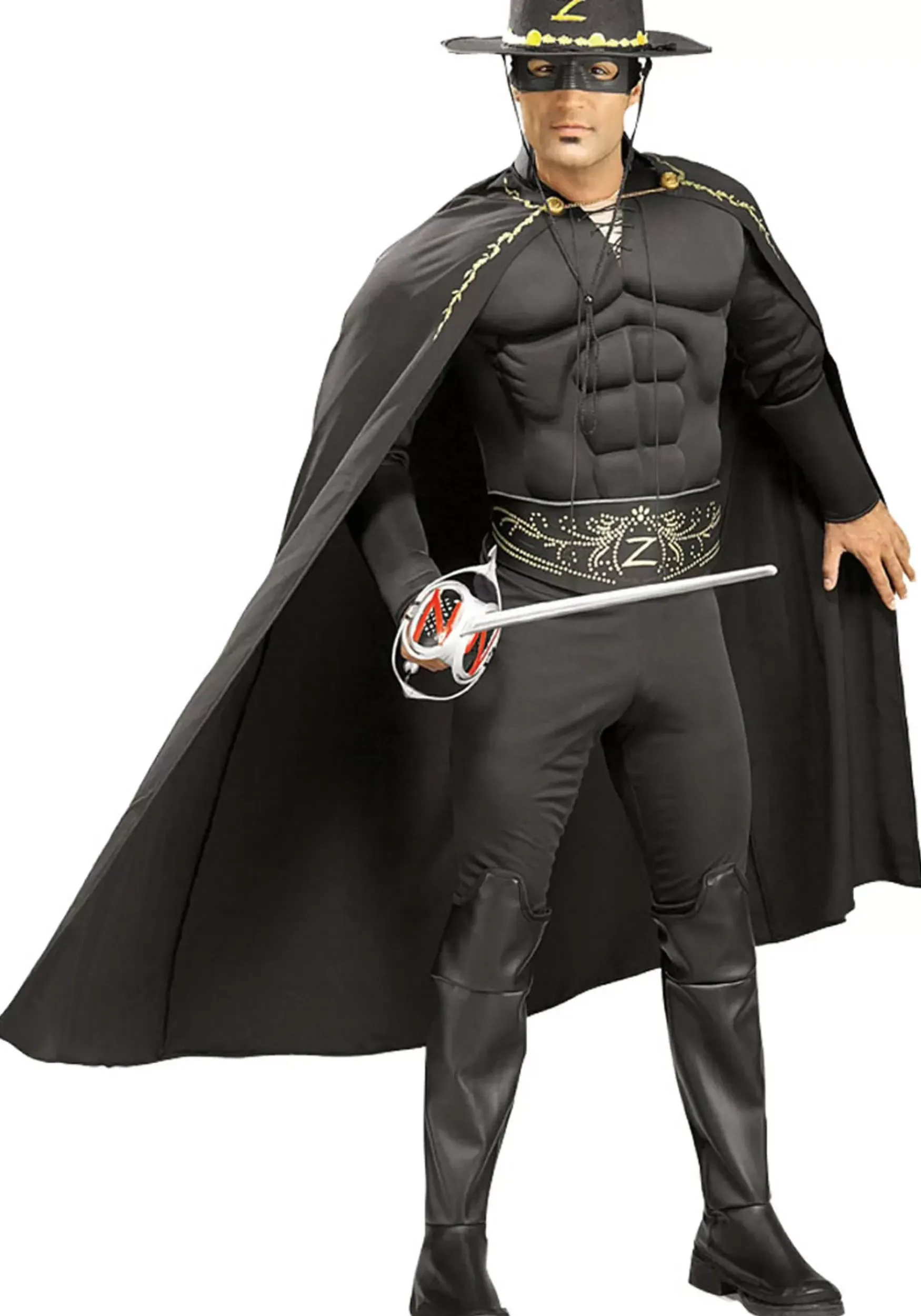 Flash Sale Rubies Costume Adult Zorro Costume Superhero Costumes