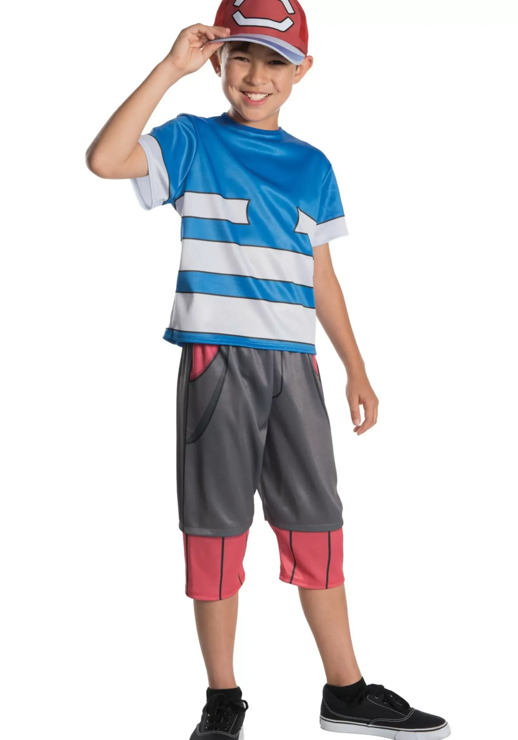 Hot Rubies Costume Ash Pokemon Child Costume Video Game Costumes