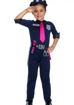 Discount Rubies Costume Barbie Police Officer Costume For Girls Storybook & Fairytale Costumes