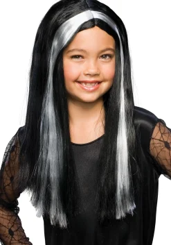 New Rubies Costume Black And Grey Child Witch Wig Storybook & Fairytale Costumes