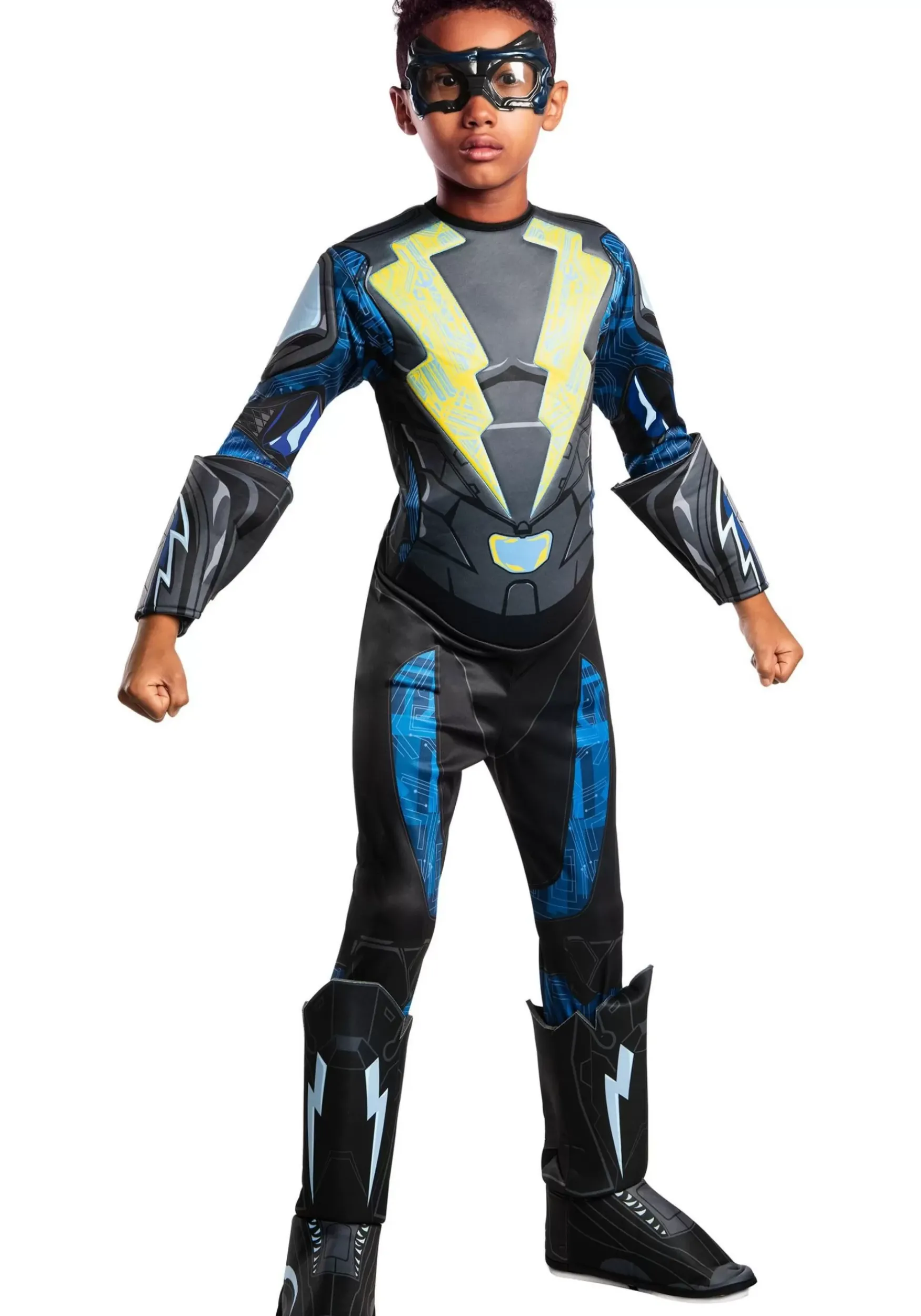 Online Rubies Costume Black Lightning Kids Deluxe Costume Superhero Costumes