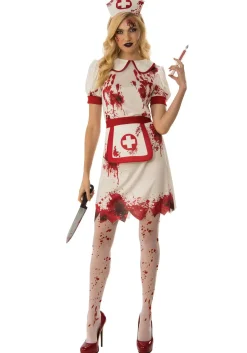 Best Rubies Costume Bloody Nurse Costume Dress For Women Uniform Costumes