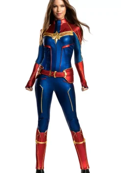 Online Rubies Costume Captain Marvel Grand Heritage Women's Costume Superhero Costumes
