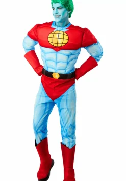 New Rubies Costume Captain Planet Costume For Adults Tv / Movie Costumes