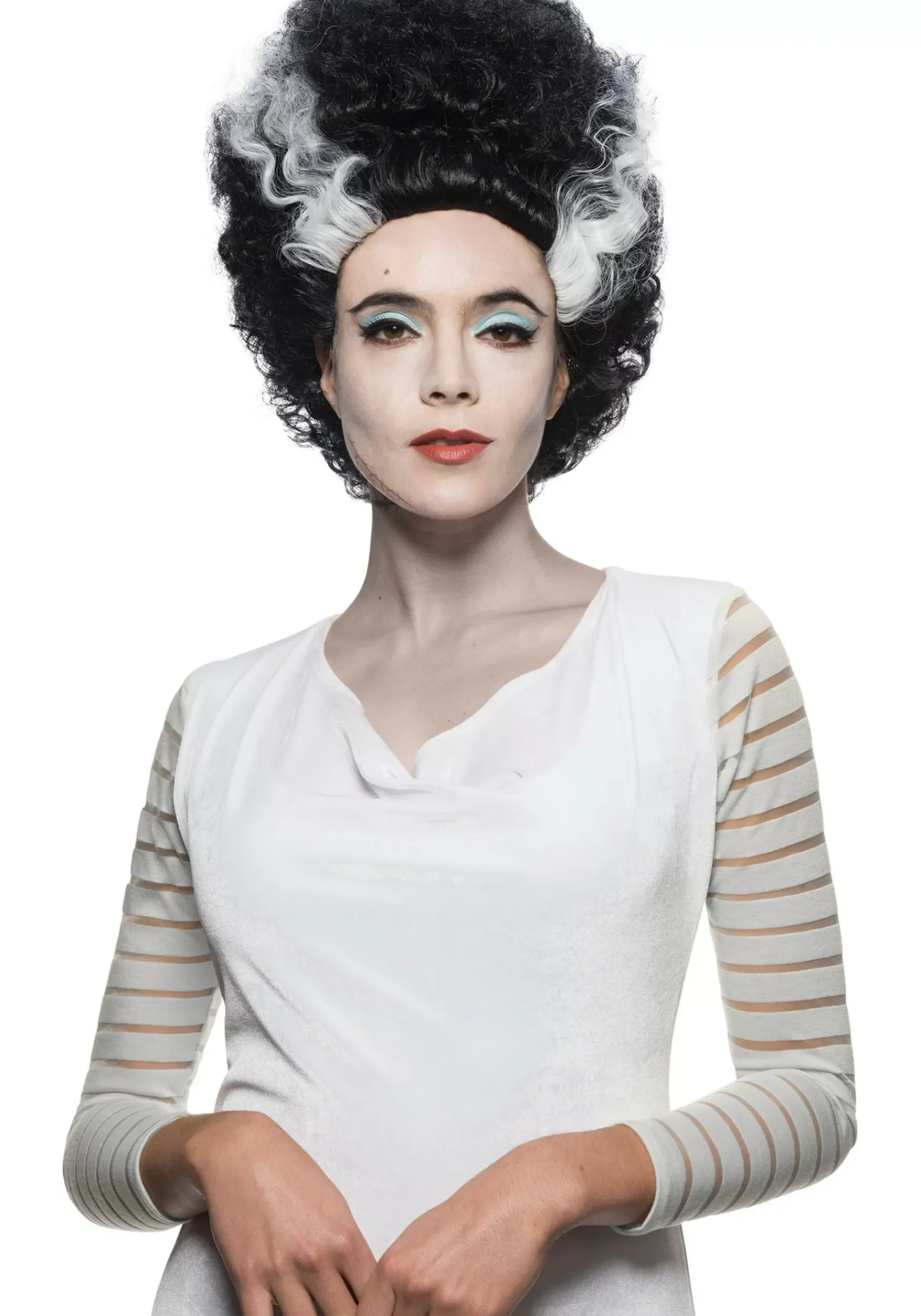 Hot Rubies Costume Child/Adult Bride Of Frankenstein Wig Scary Costumes
