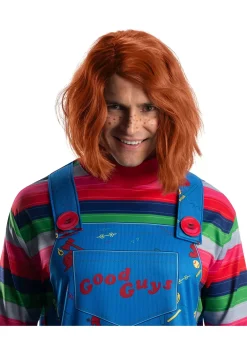 Sale Rubies Costume Childs Play Adult Chucky Wig Tv / Movie Costumes