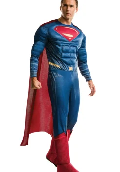 Hot Rubies Costume Deluxe Adult Dawn Of Justice Superman Costume Superhero Costumes