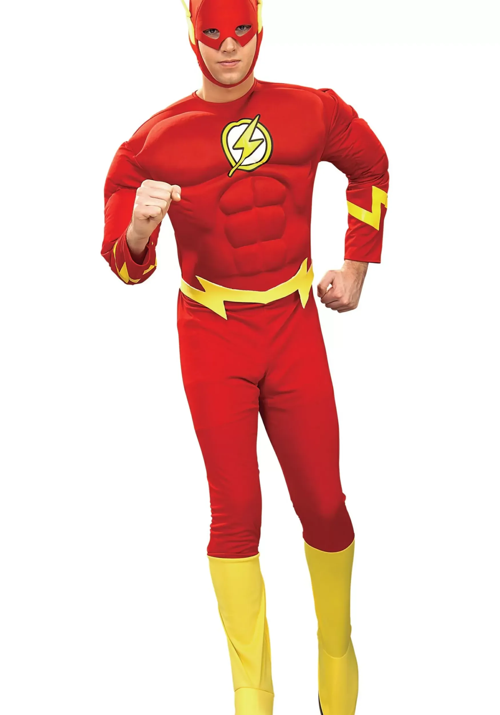 Cheap Rubies Costume Deluxe Adult Flash Costume Superhero Costumes