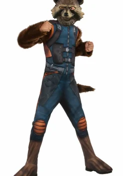 Best Sale Rubies Costume Deluxe Child Rocket Raccoon Avengers 4 Costume Superhero Costumes