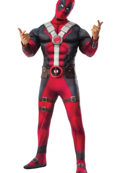 Clearance Rubies Costume Deluxe Deadpool Movie Costume Superhero Costumes