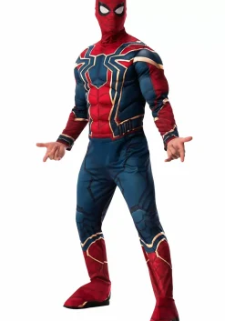 Sale Rubies Costume Deluxe Iron Spider Adult Costume Superhero Costumes