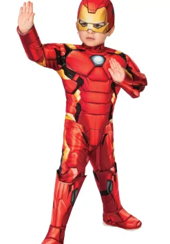 Cheap Rubies Costume Deluxe Iron Man Toddler Costume Superhero Costumes