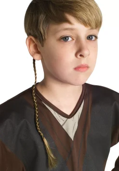 Fashion Rubies Costume Deluxe Jedi Braid Star Wars Costumes