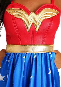 Online Rubies Costume Deluxe Plus Size Long Dress Wonder Woman Costume Superhero Costumes