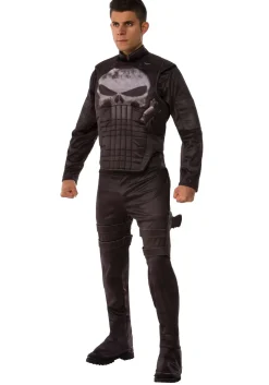 New Rubies Costume Deluxe Punisher Men's Costume Superhero Costumes