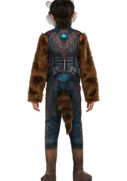 Best Rubies Costume Deluxe Rocket Raccoon Costume For Kids Superhero Costumes