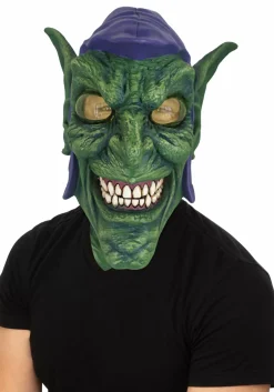 Sale Rubies Costume Deluxe Spider-Man Green Goblin Mask Superhero Costumes