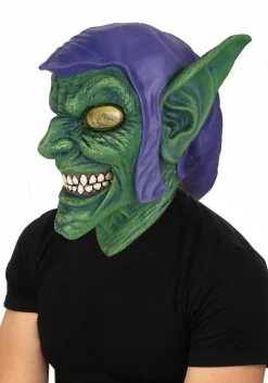 Sale Rubies Costume Deluxe Spider-Man Green Goblin Mask Superhero Costumes