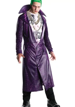 New Rubies Costume Deluxe Suicide Squad Joker Costume For Men Superhero Costumes