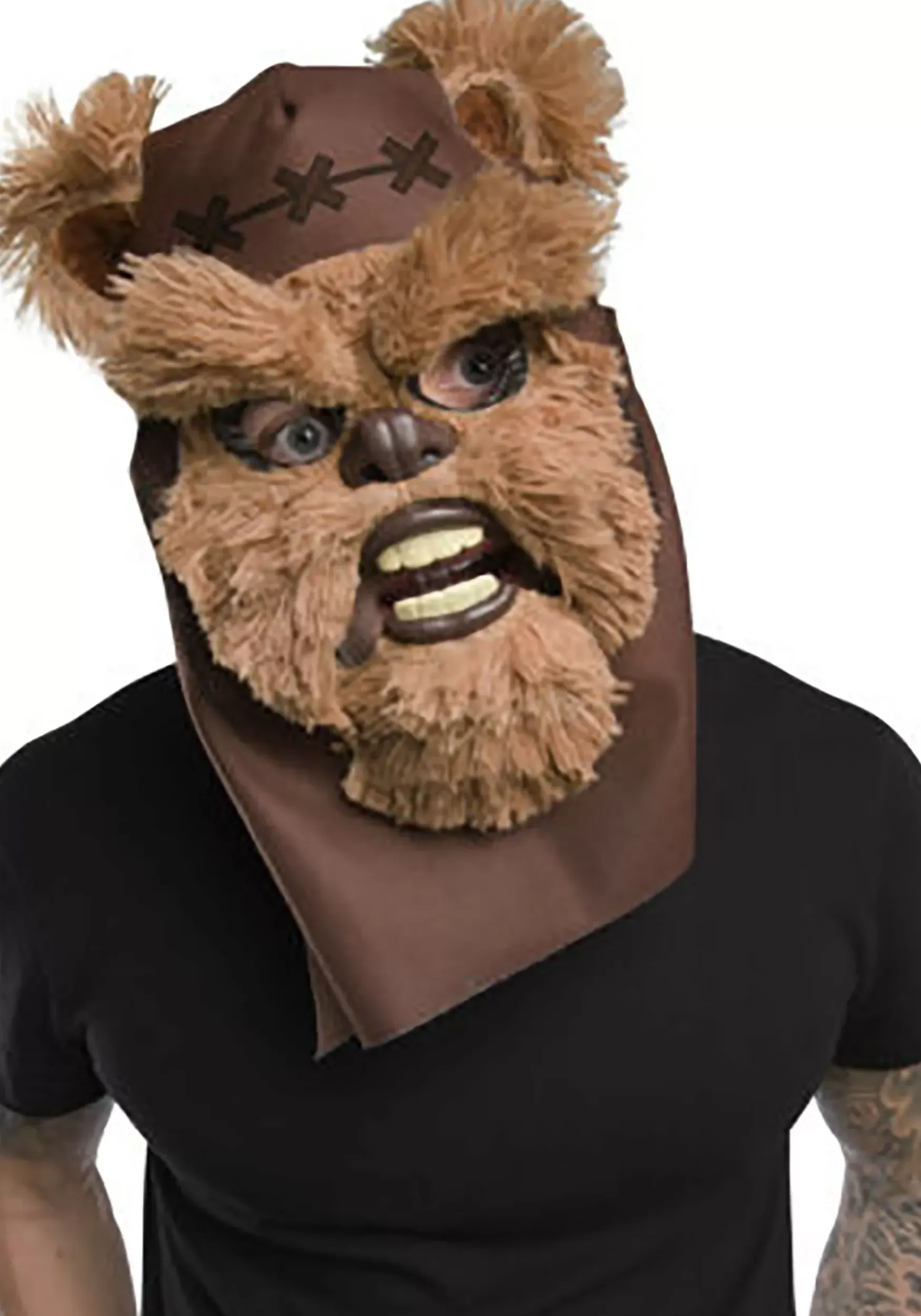 Hot Rubies Costume Ewok Mouth Mover Mask Star Wars Costumes