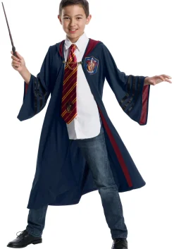 Best Rubies Costume Fantastic Beasts Vintage Gryffindor Deluxe Kids Robe Tv / Movie Costumes