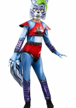 Fashion Rubies Costume Five Nights At Freddy's Roxanne Wolf Costume For Kids Video Game Costumes