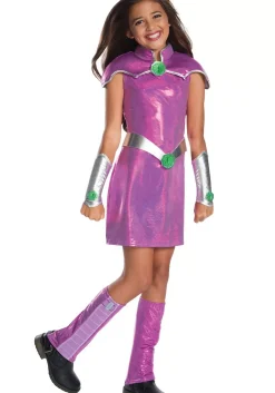 Discount Rubies Costume Girls Dc Superhero Girls Deluxe Starfire Costume Superhero Costumes
