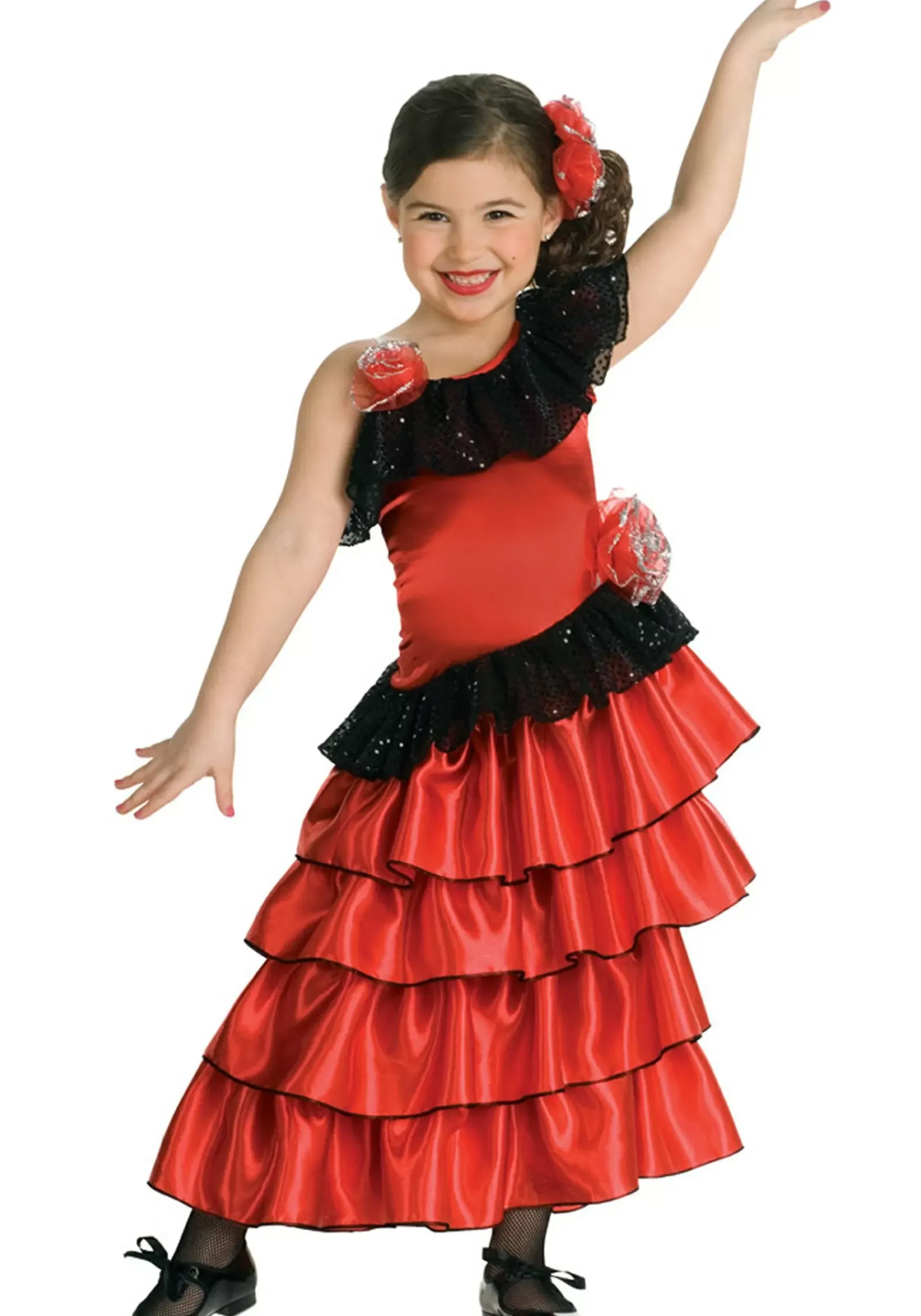 Outlet Rubies Costume Girls Spanish Flamenco Dancer Costume International Costumes