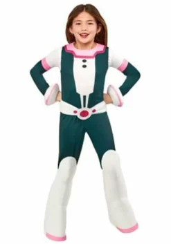 Cheap Rubies Costume Girl's Uravity My Hero Acadamia Ochaco Uraraka Costume Tv / Movie Costumes
