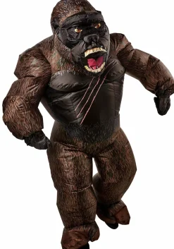 Clearance Rubies Costume Godzilla Vs Kong Adult King Kong Inflatable Costume Vinyl Figure Tv / Movie Costumes
