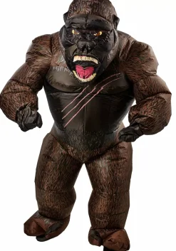 Clearance Rubies Costume Godzilla Vs Kong Adult King Kong Inflatable Costume Vinyl Figure Tv / Movie Costumes