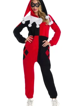 Clearance Rubies Costume Harley Quinn Women's Jumpsuit Superhero Costumes