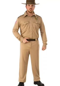 Fashion Rubies Costume Jim Hopper Adult Stranger Things Costume Tv / Movie Costumes