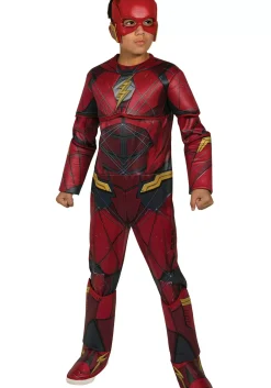 Outlet Rubies Costume Justice League Deluxe Flash Boys Costume Superhero Costumes