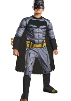 Sale Rubies Costume Kid's Child Dawn Of Justice Batman Deluxe Costume Superhero Costumes