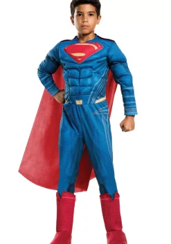Clearance Rubies Costume Kid's Dawn Of Justice Deluxe Superman Costume Superhero Costumes