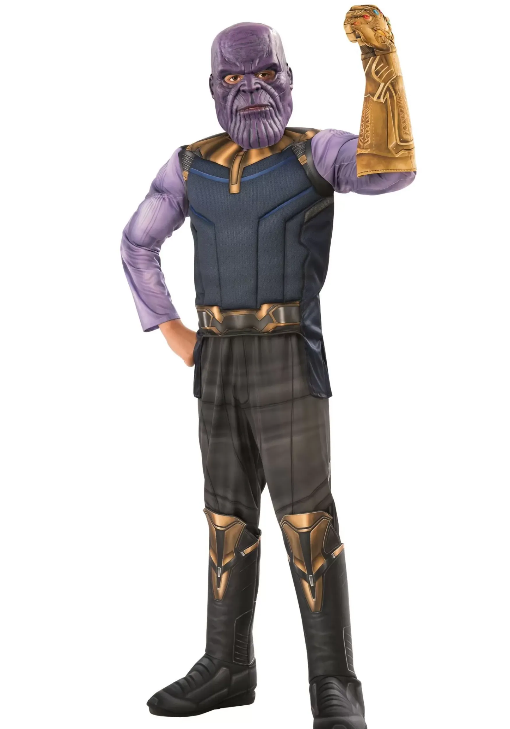 Shop Rubies Costume Kid's Marvel Infinity War Thanos Deluxe Costume Superhero Costumes
