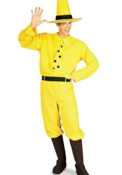 Fashion Rubies Costume Man In The Yellow Hat Costume Tv / Movie Costumes