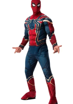 Flash Sale Rubies Costume Marvel Adult Infinity War Deluxe Iron Spider Costume Superhero Costumes