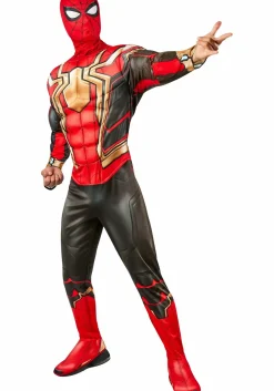 Cheap Rubies Costume Marvel Deluxe Adult Iron Spider-Man Costume Superhero Costumes