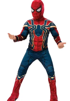 Cheap Rubies Costume Marvel Infinity War Deluxe Iron Spider Kid's Costume Superhero Costumes