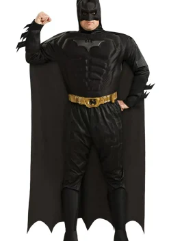 Fashion Rubies Costume Men's Plus Size Batman Costume Superhero Costumes