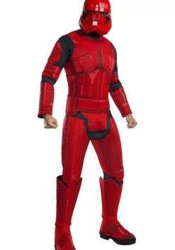 Flash Sale Rubies Costume Officially Licensed Star Wars Deluxe Sith Trooper Costume, Adult Star Wars Costumes