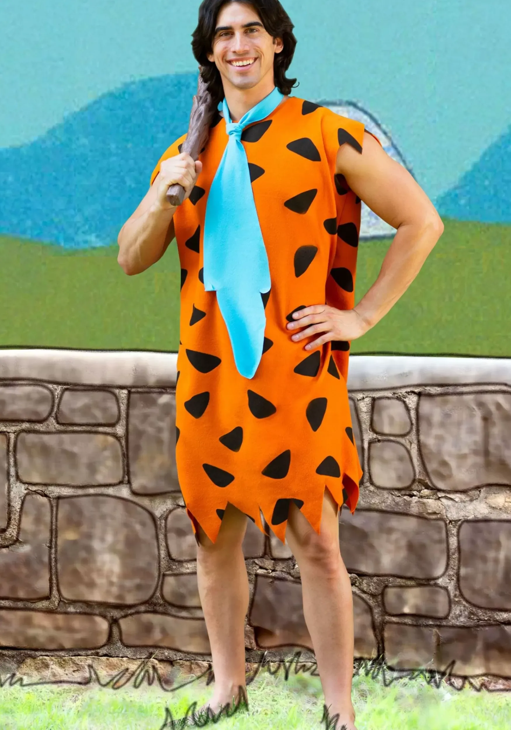 Cheap Rubies Costume Plus Size Fred Flintstone Costume Tv / Movie Costumes