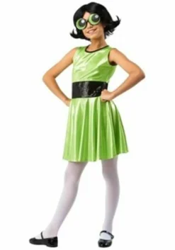 Clearance Rubies Costume Powerpuff Girls Buttercup Costume For Girls Superhero Costumes