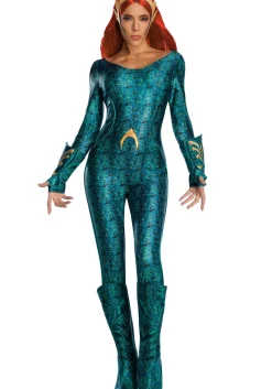 New Rubies Costume Queen Mera Costume For Women Superhero Costumes